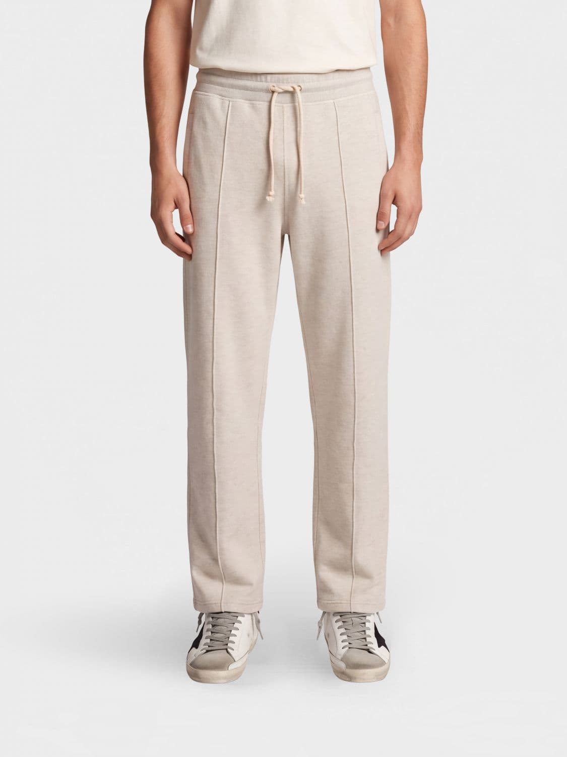 Golden Goose Cotton Jogging Bottoms with Drawstring Waist