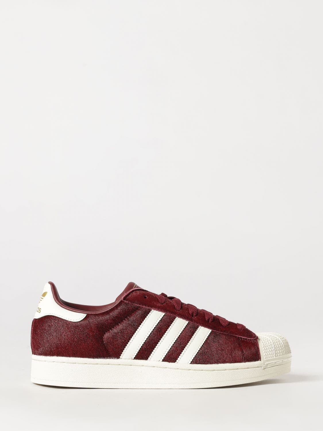 Adidas Originals Superstar II Trainers in Leather with Pony Hair Details