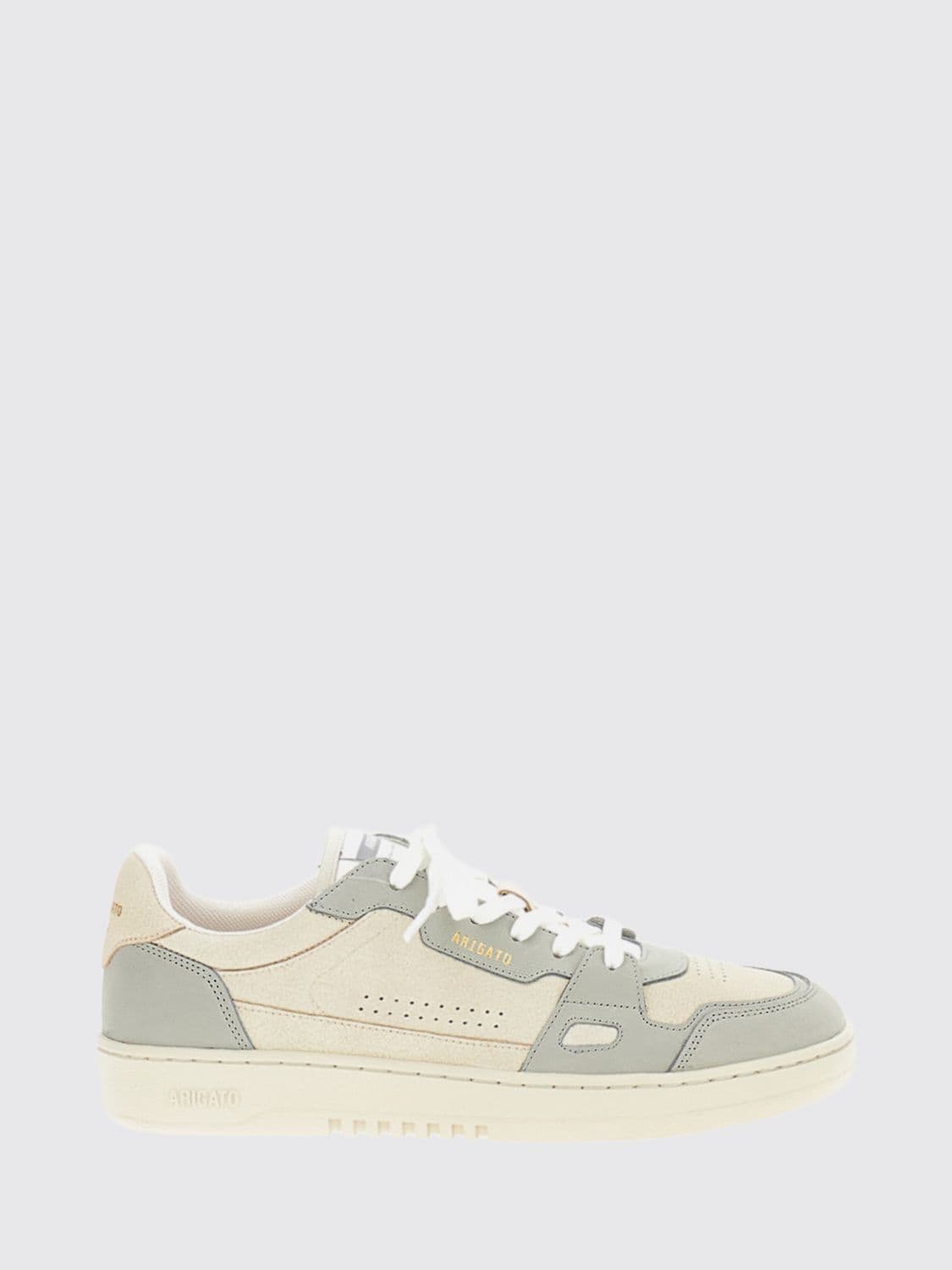 Axel Arigato Low-Top Leather and Mesh Sneakers with Perforated Toe