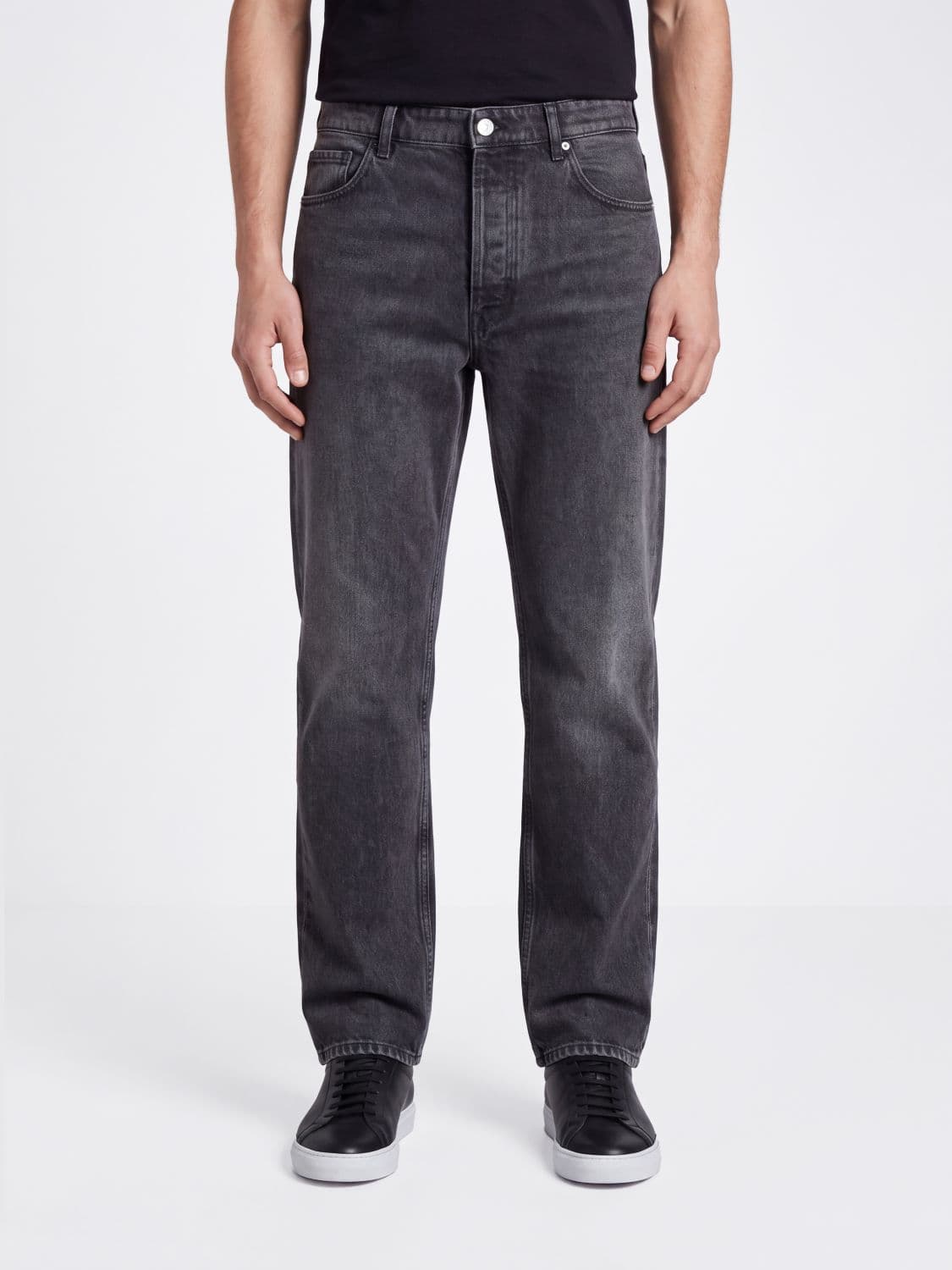 Marni Mid-Rise Straight-Leg Jeans in Cotton Denim
