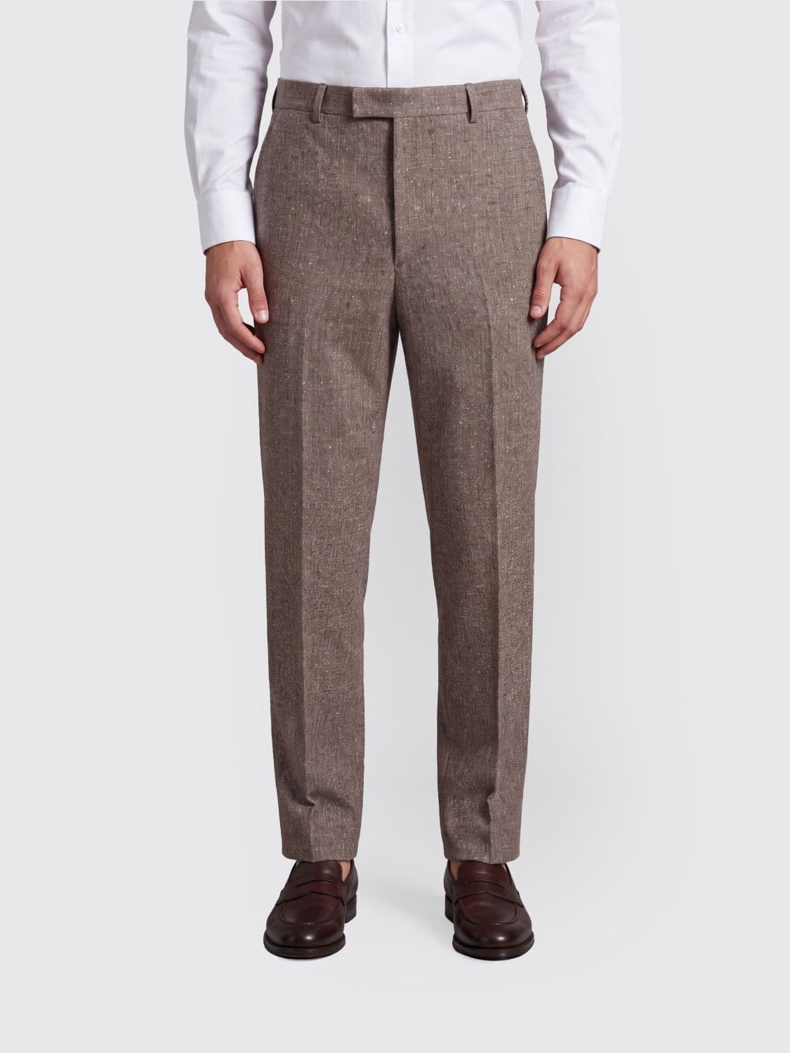 Valentino Garavani Slim Fit Tailored Wool Blend Trousers
