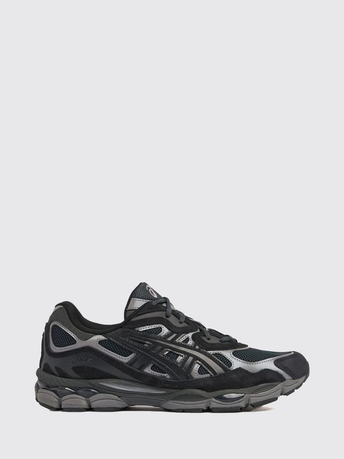 Asics Gel-NYC Bicolor Suede and Mesh Low Top Sneakers · 4