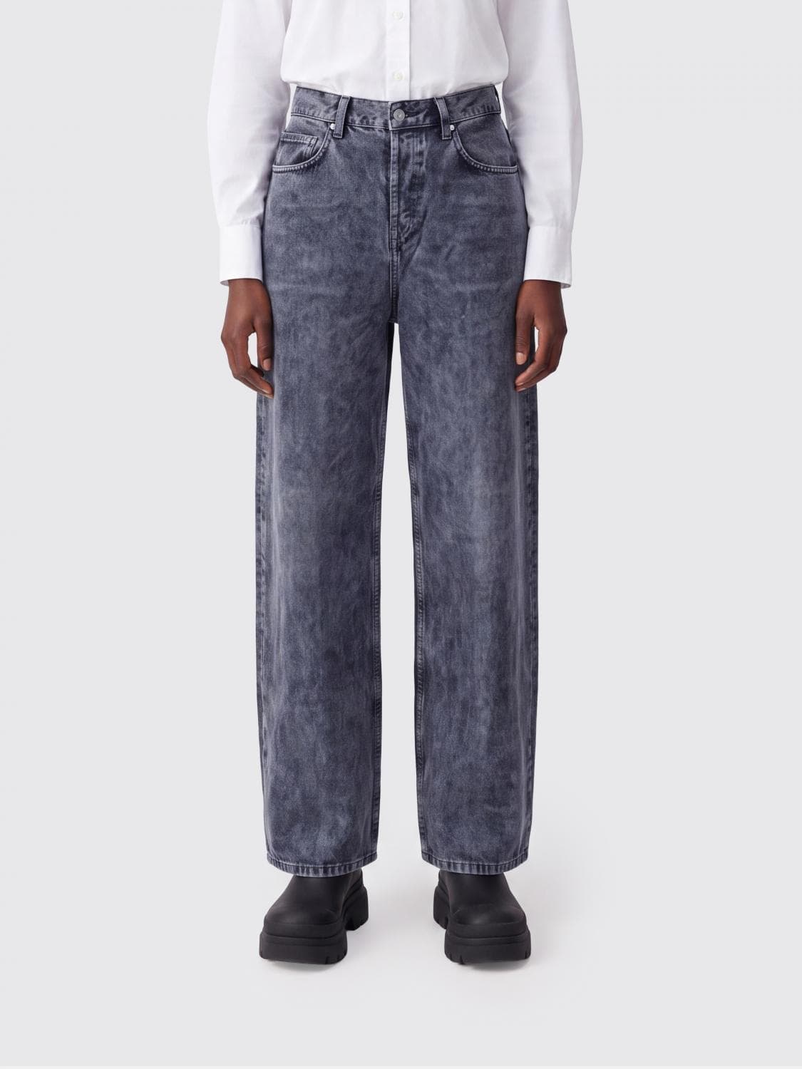 Haikure Bethany Wide-Leg Trousers in Cotton Corduroy