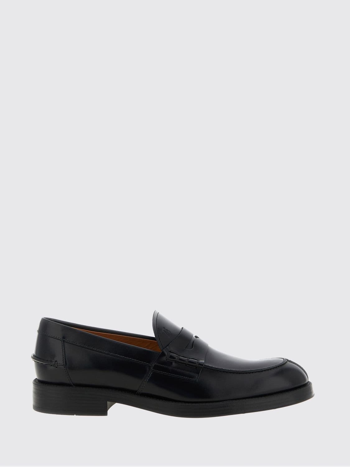 Tod's T Timeless Penny Loafers in Smooth Calfskin Leather