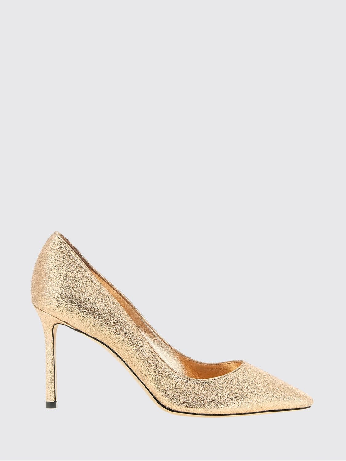 Jimmy Choo Romy 85 Laminated Leather Stiletto Pumps