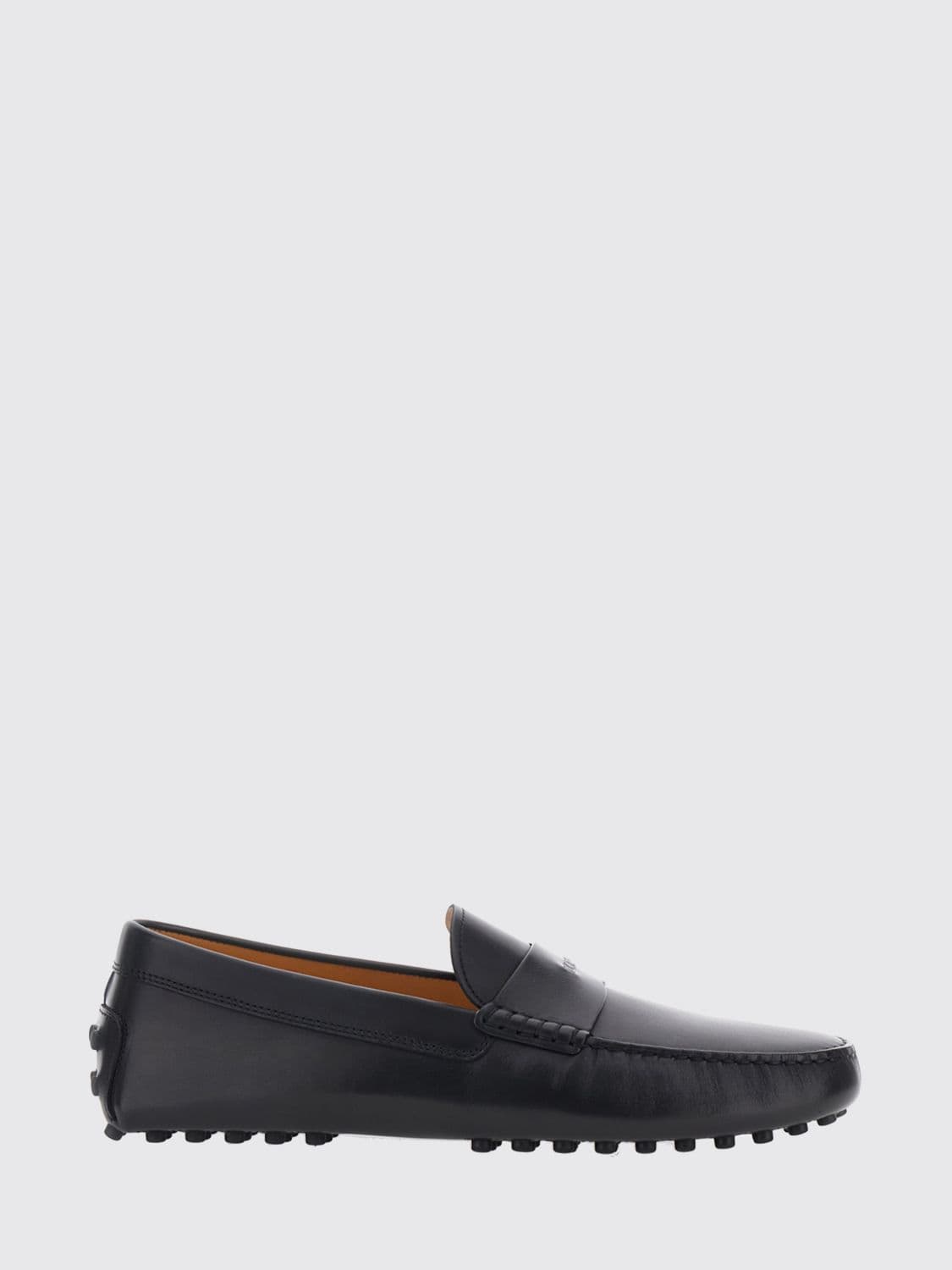 Tod's Driver Loafers in Smooth Calfskin with Iconic Gommino Pebble Sole