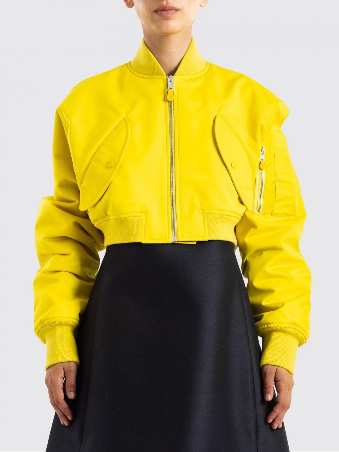 Balenciaga Jacket Woman color Yellow