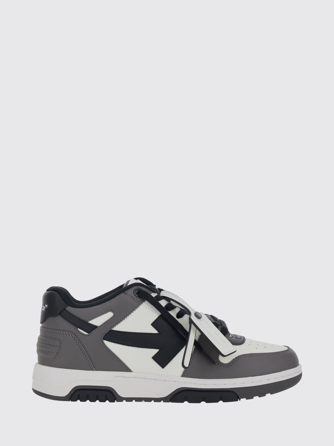 Off-White Out Of Office Bicolor Smooth Leather Low Top Sneakers