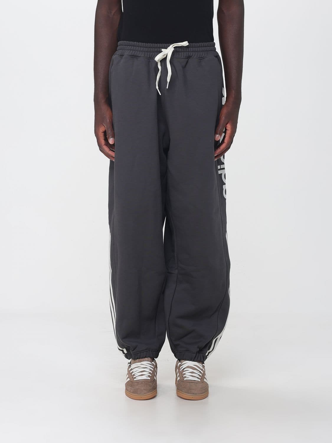 Adidas Originals Straight-Leg Jersey Jogging Trousers with Logo