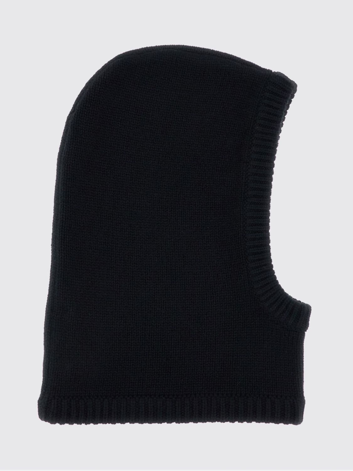 Lisa Yang Pure Cashmere Balaclava with Ribbed Edges