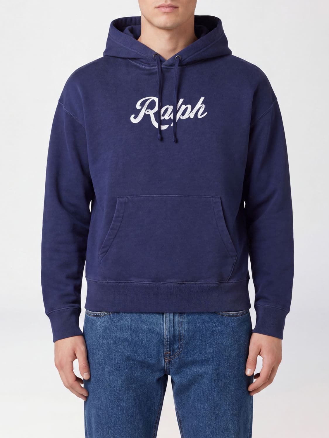 Polo Ralph Lauren Cotton Drawstring Hoodie with Kangaroo Pocket and Logo