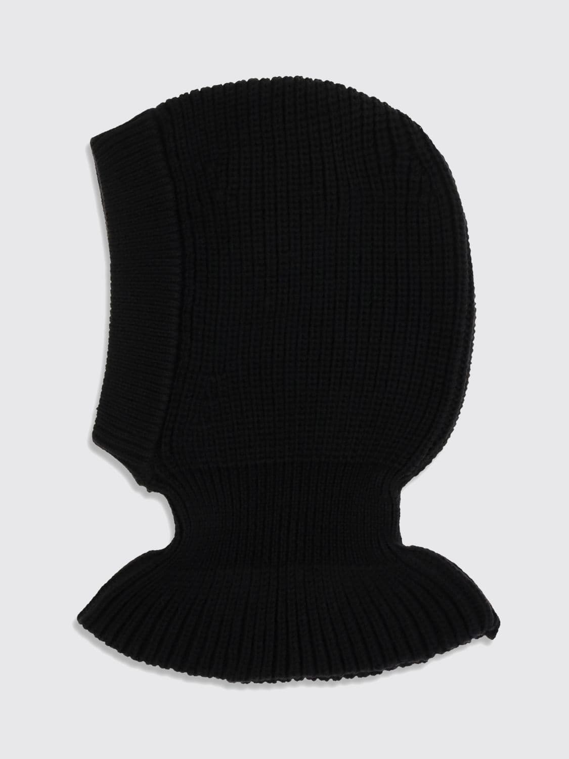 Lemaire Ribbed Merino Wool Balaclava for a Casual Look