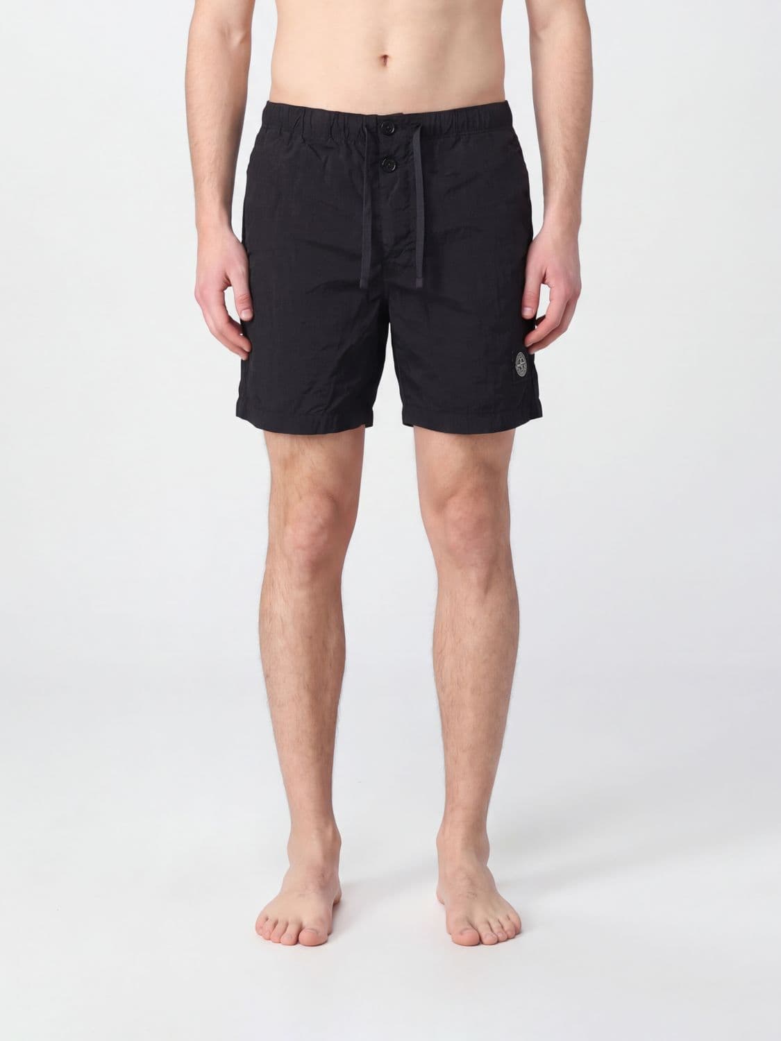 Stone Island Econyl Recycled Nylon Swim Shorts with Compass Logo
