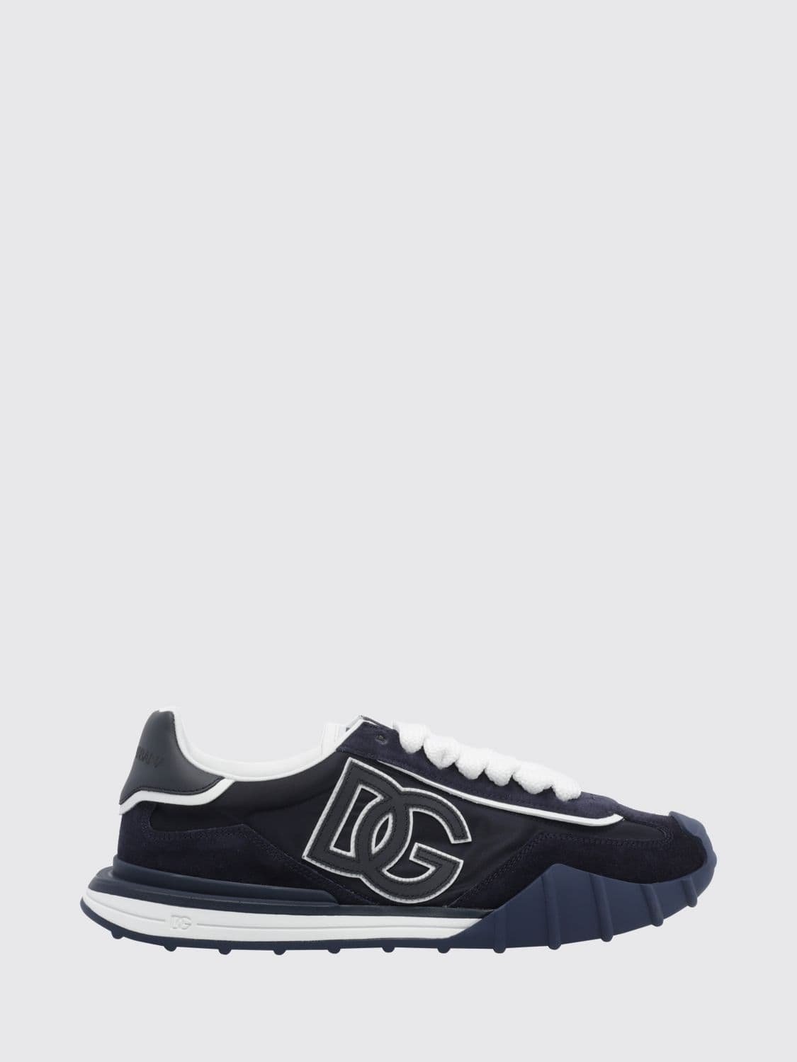 Dolce & Gabbana DG Athletic Leather and Nylon Sneakers with DG Monogram