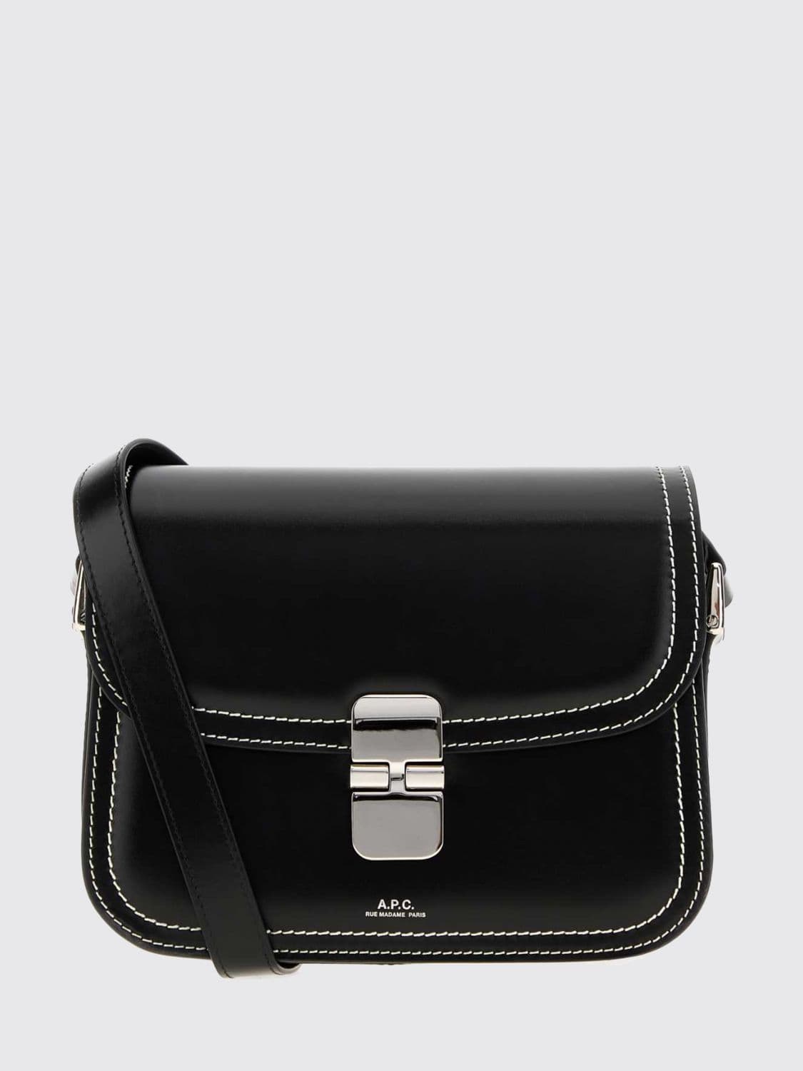 A.p.c. A. P.C. Grace Brushed Calfskin Mini Crossbody Bag