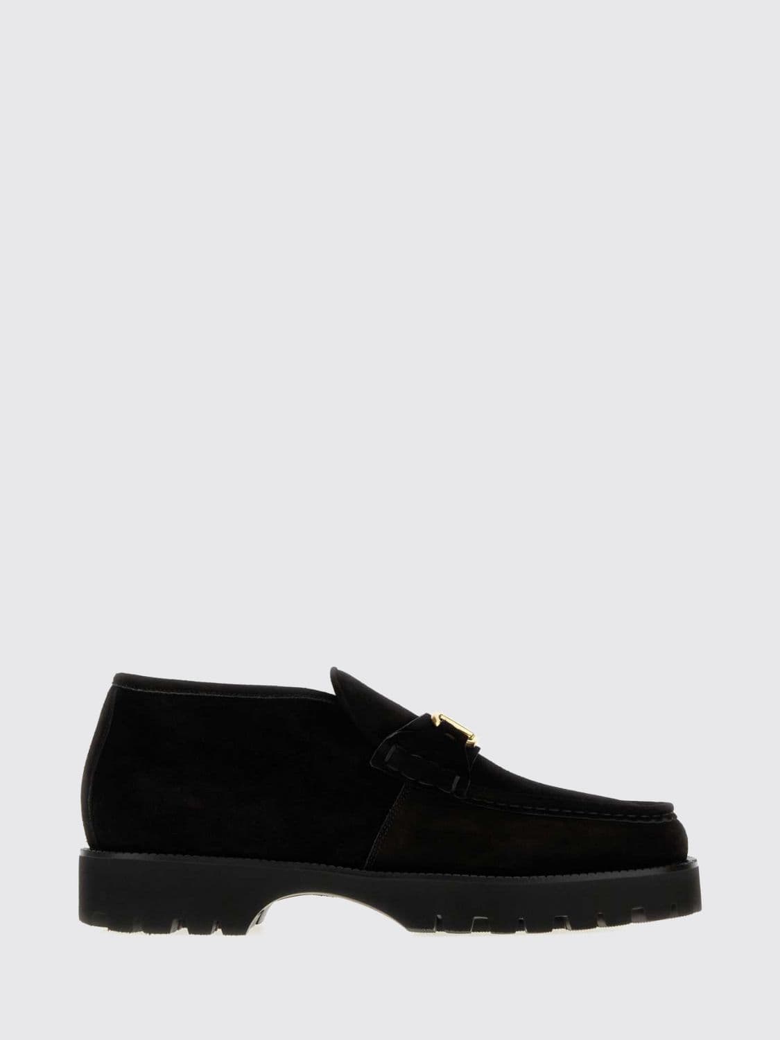 Valentino Garavani VLogo Signature Suede Penny Loafers