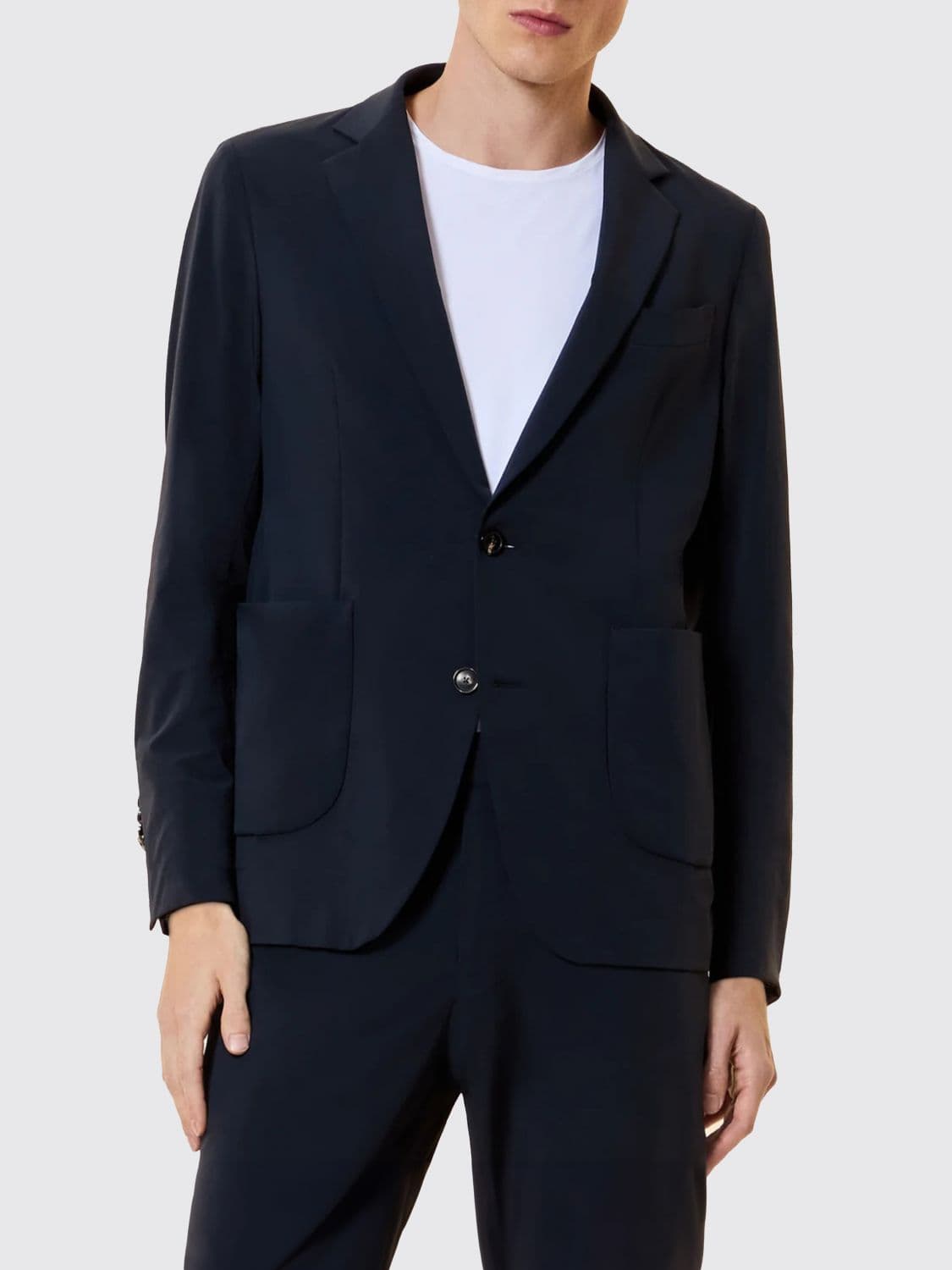 Rrd Terzilight Single-Breasted Technical Jersey Blazer