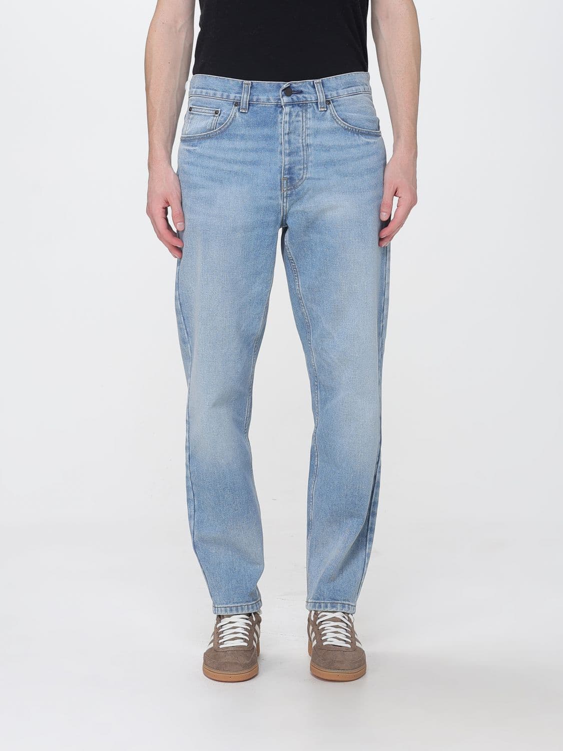 Carhartt Wip Newel Tapered Fit Jeans in Organic Cotton Denim
