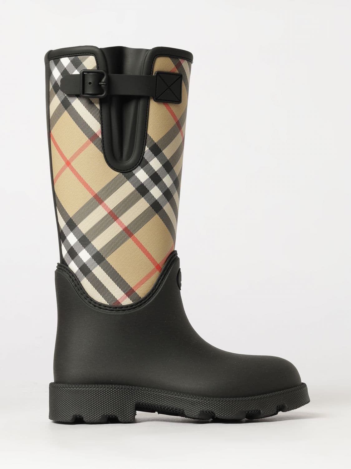 Burberry Vintage Check Rubber Rain Boots
