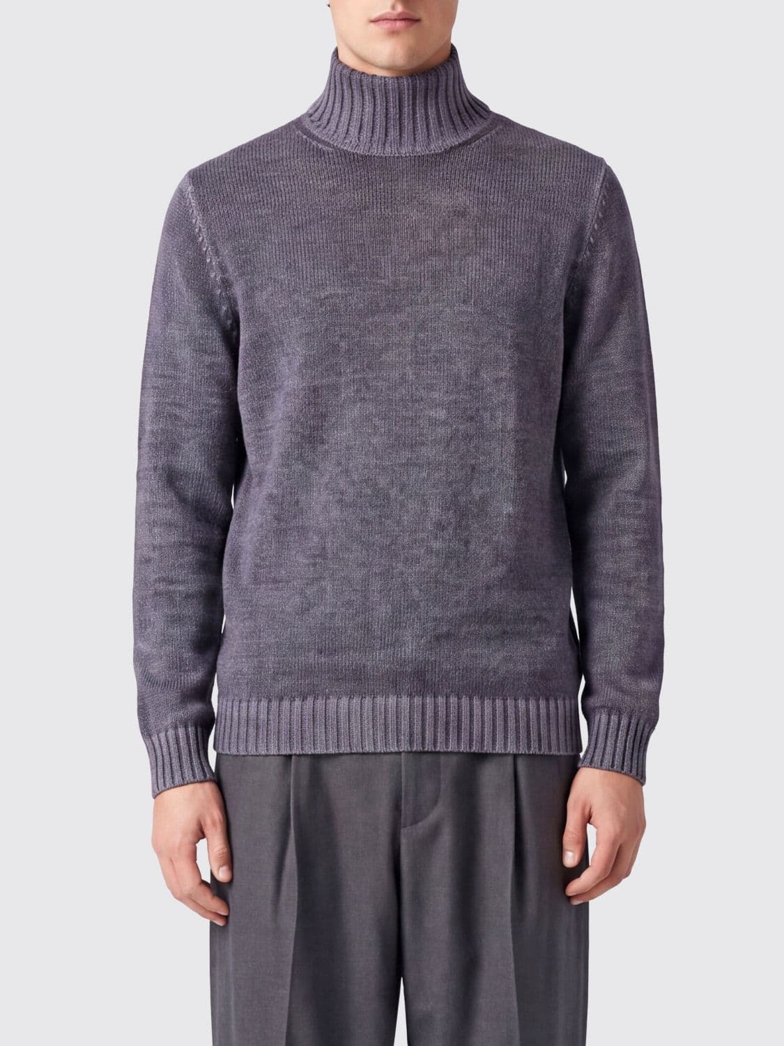 Avant Toi Merino Wool and Cashmere Turtleneck Jumper
