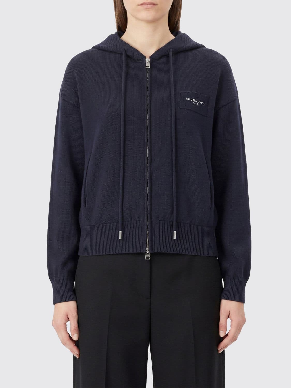 Givenchy Sweatshirt Woman color Blue