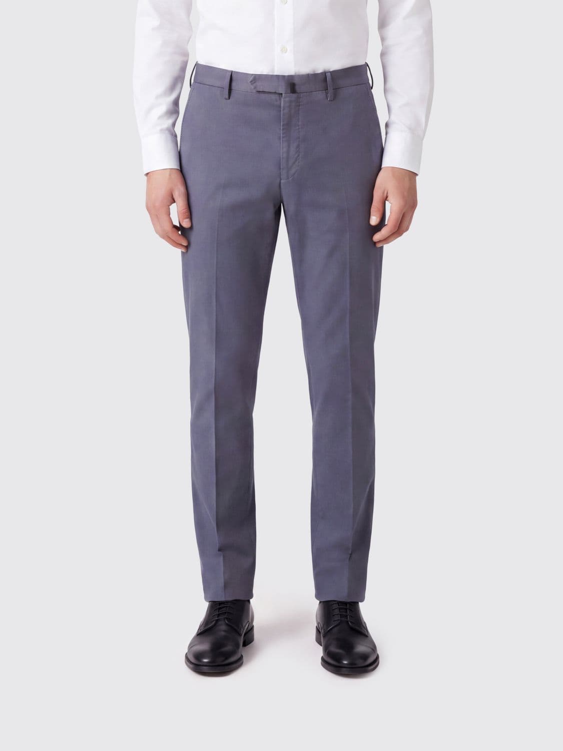 Incotex Slim Fit Stretch Cotton Chinos with Slant Pockets