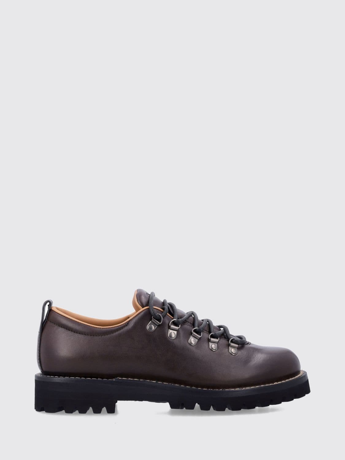 Church's Calf Leather Derby Shoes with Rubber Lug Sole and Pull-Tab