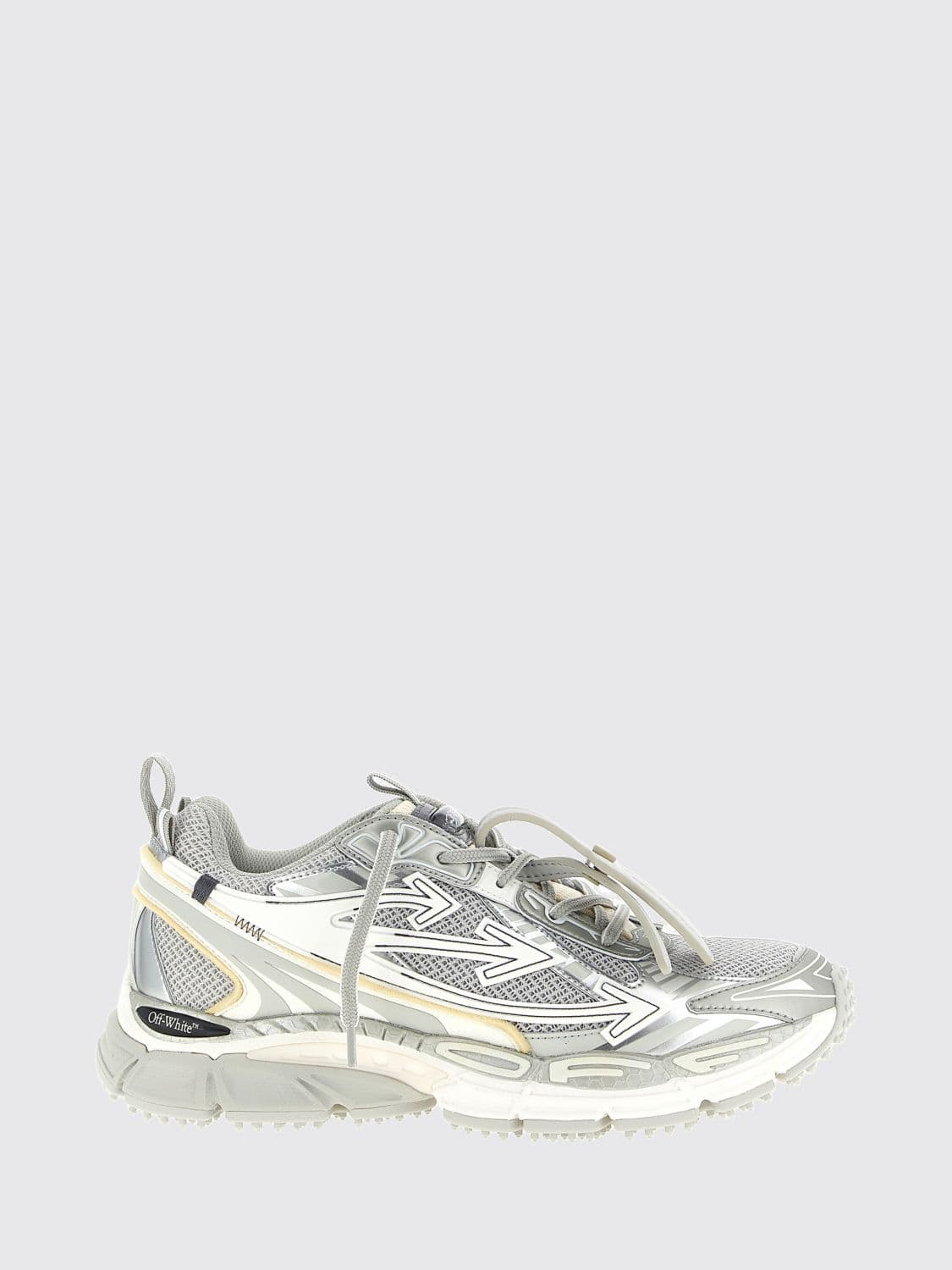 Off-White Be Right Back Low-Top Mesh and Rubber Sneakers with Lug Sole