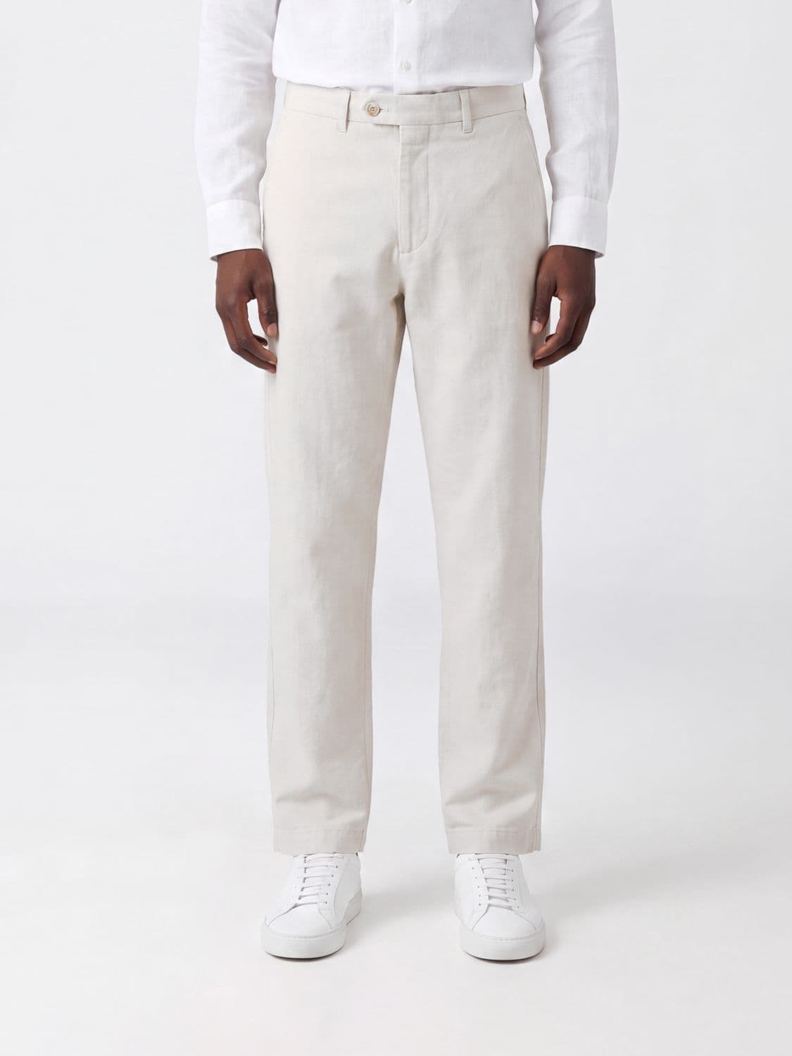 Closed Fairport Mid-Rise Wide-Leg Cotton Trousers