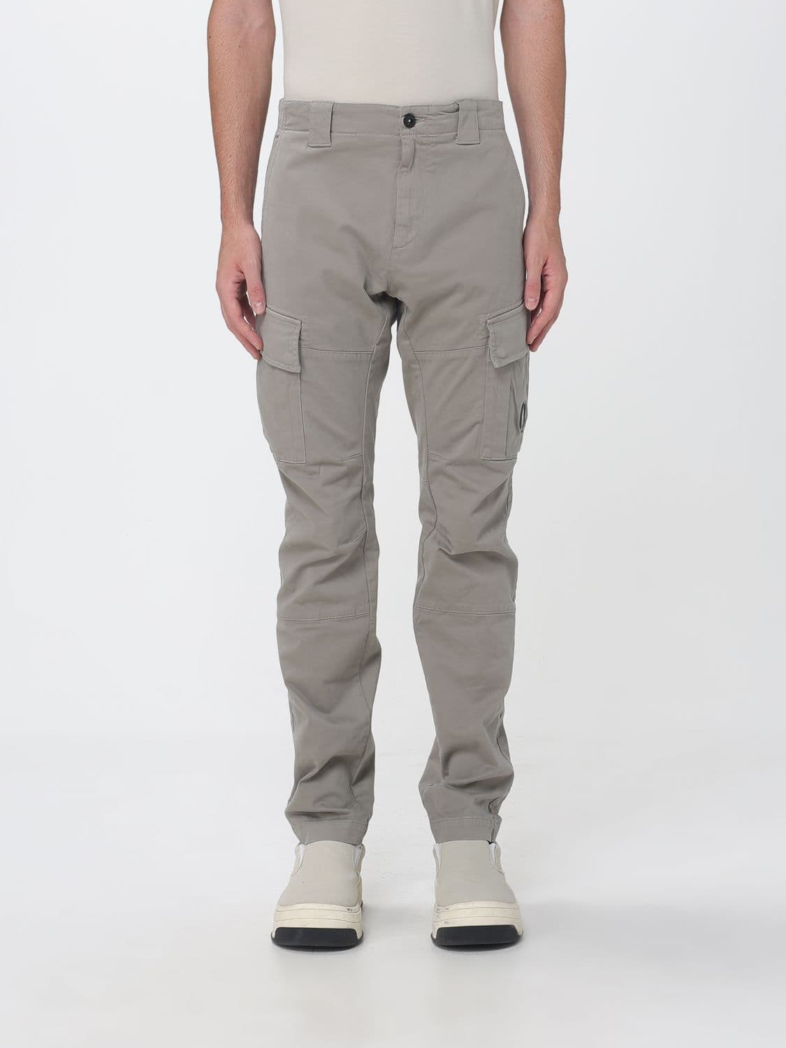 C.p. Company C. P. COMPANY Slim Fit Stretch Cotton Cargo Trousers