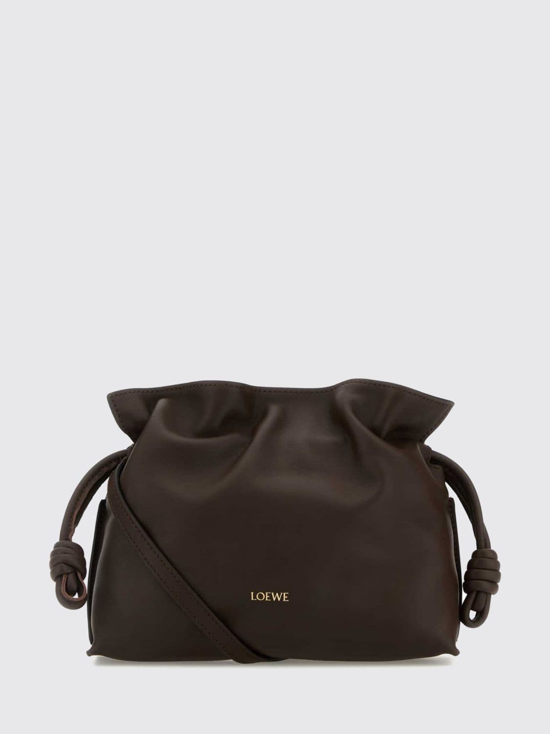 Loewe Flamenco Calfskin Mini Bucket Bag with Drawstring