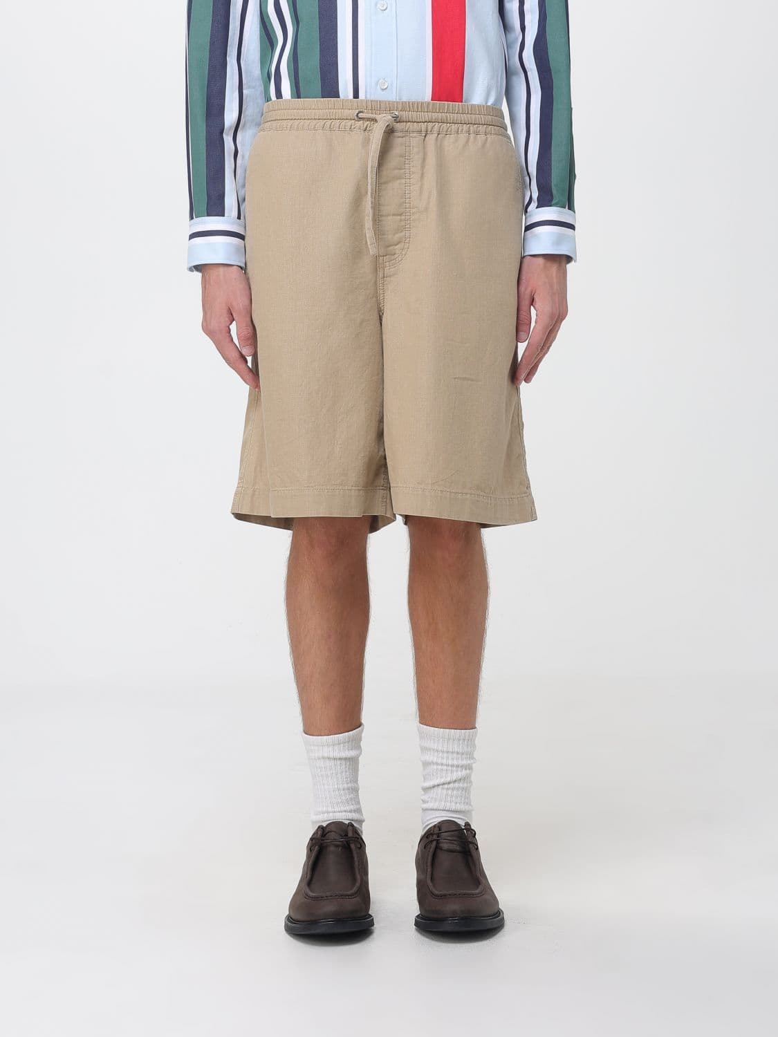 Loewe Shorts Men color Ecru