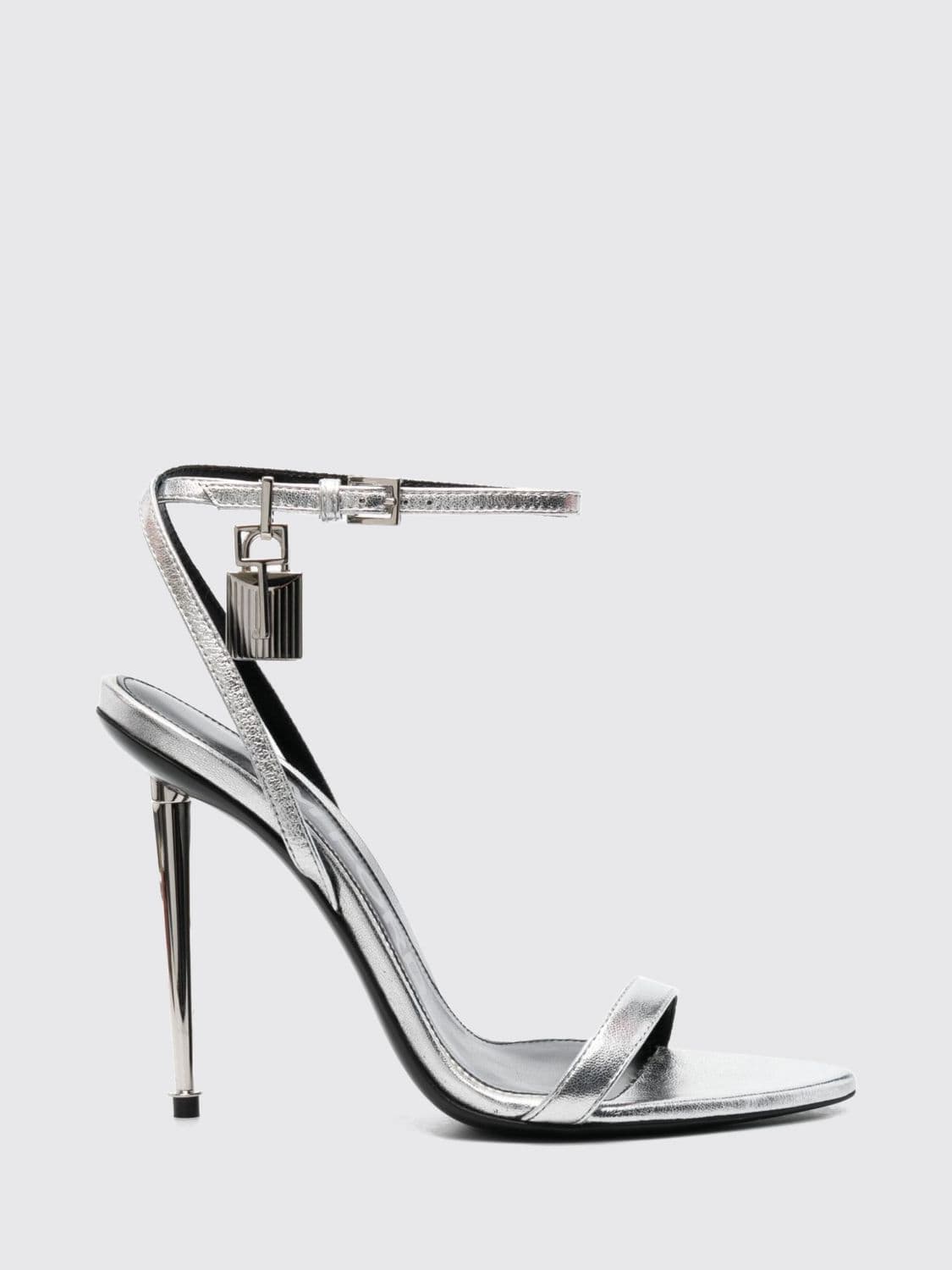 Tom Ford Heeled Sandal Woman color Silver