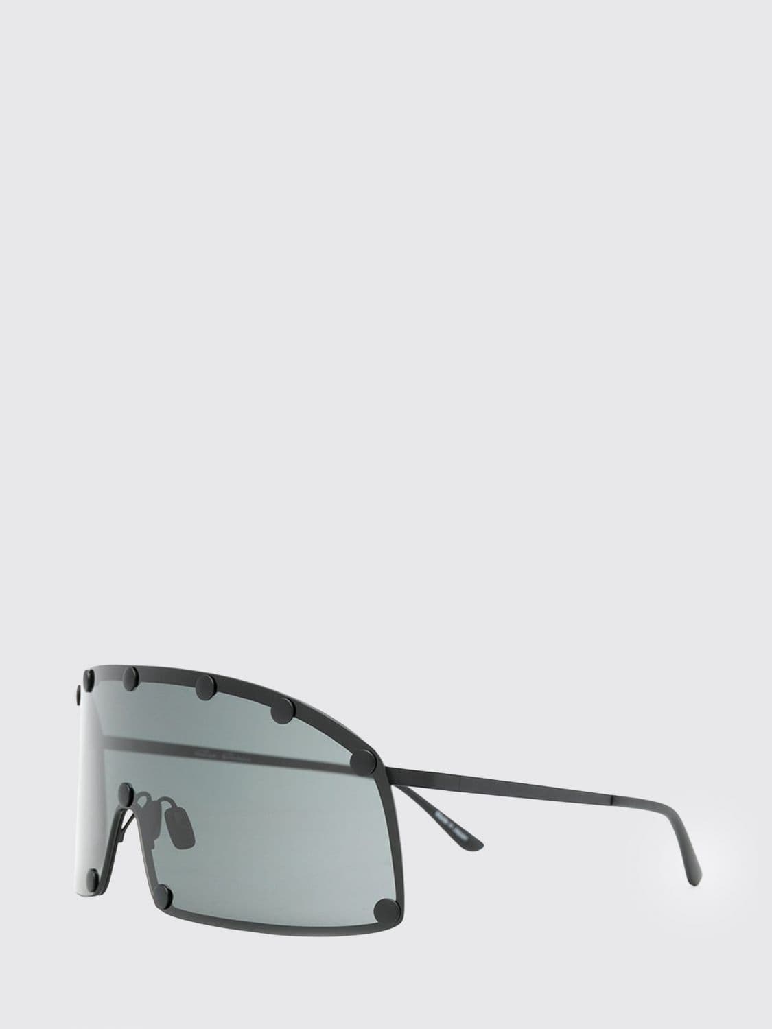 Rick Owens Shielding Metal Shield Sunglasses · OS