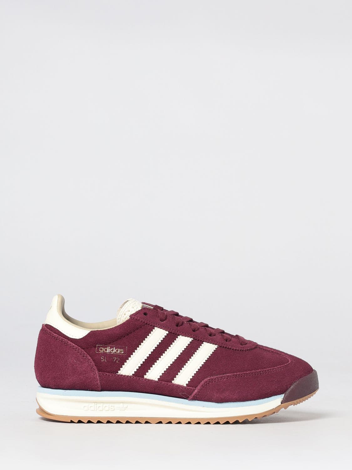 Adidas Originals SL 72 RS Suede Sneakers with Serrated Sole