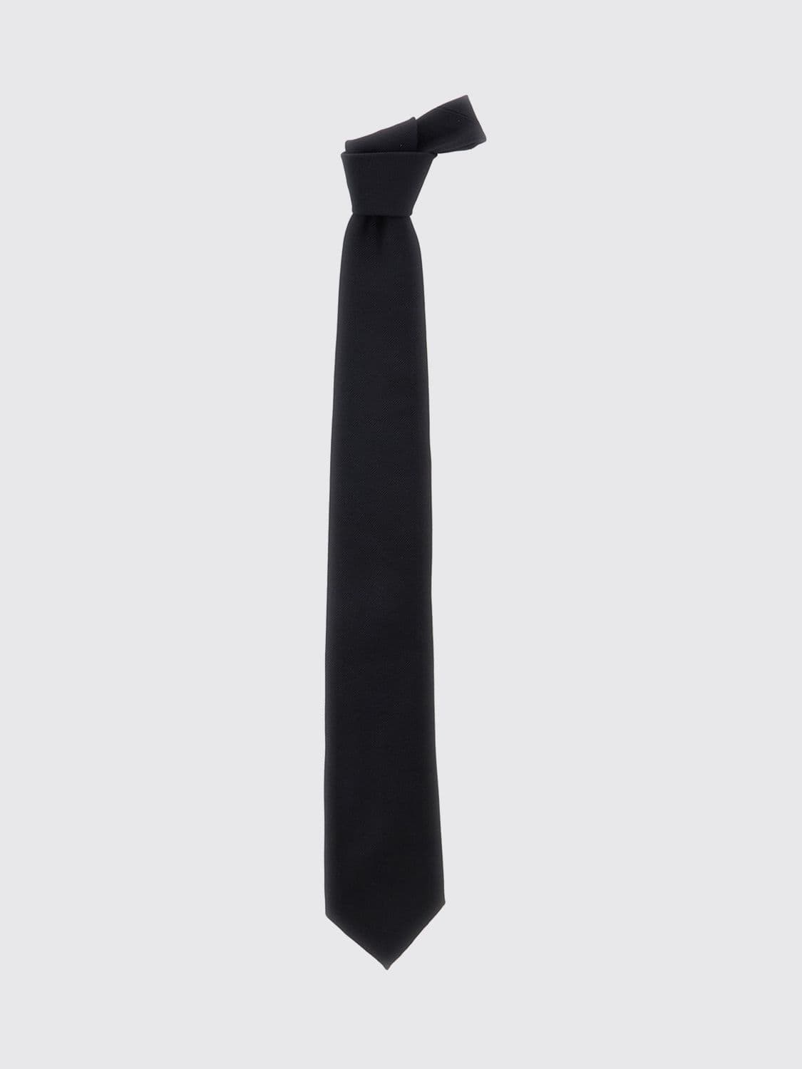 Tom Ford Classic Solid Colour Tie in Pure Mulberry Silk · OS