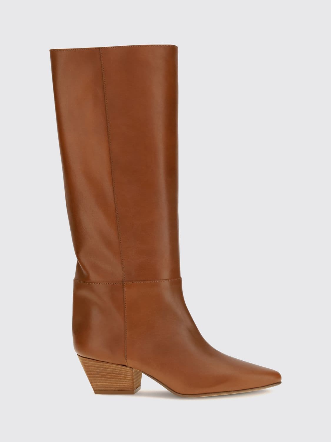 Forte Forte Slip-On Smooth Calf Leather Knee-High Boots