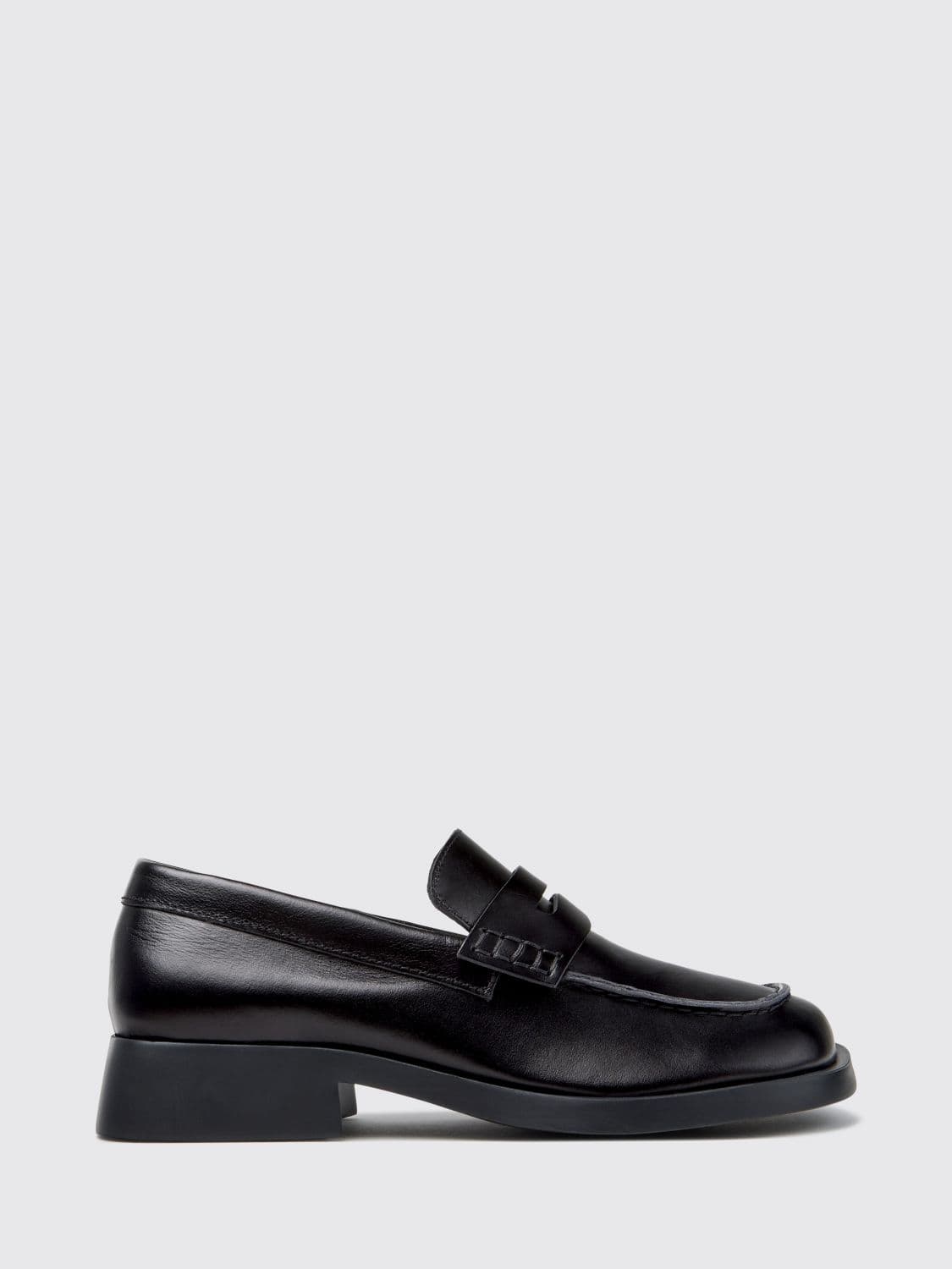 Camper Calfskin Penny Loafers with Extralight Lightweight Sole