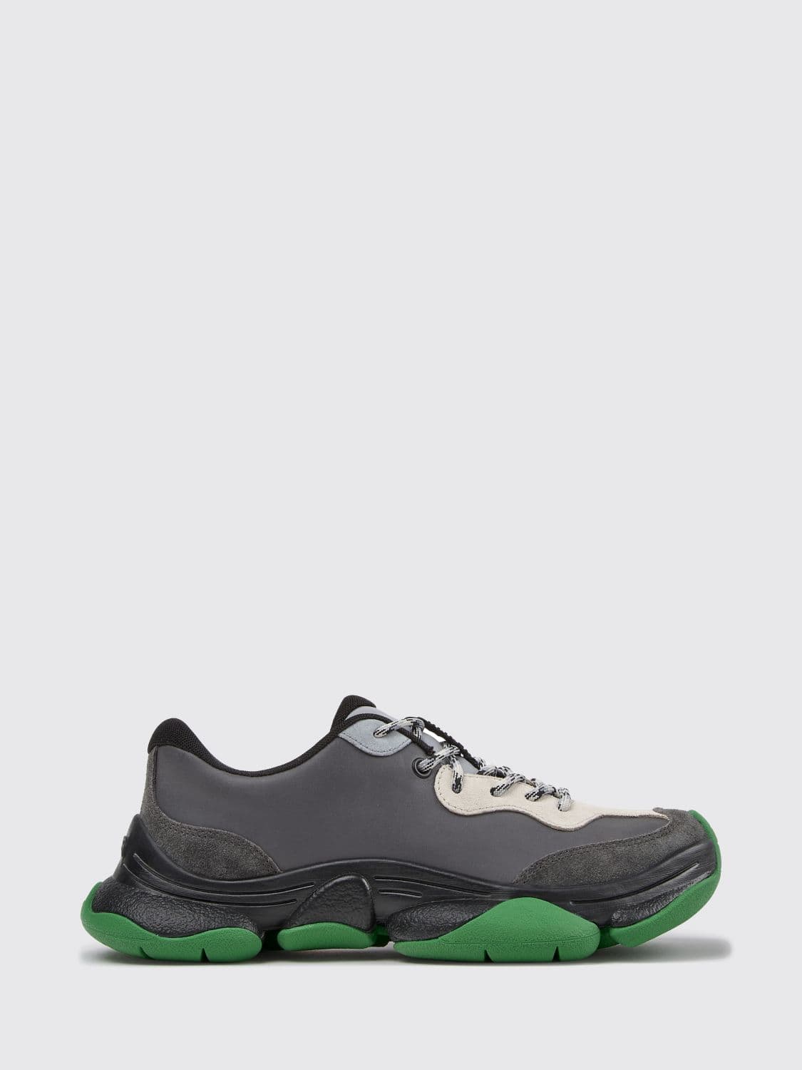 Camper Twins Bicolour Calfskin Sneakers with Vibram Rubber Sole