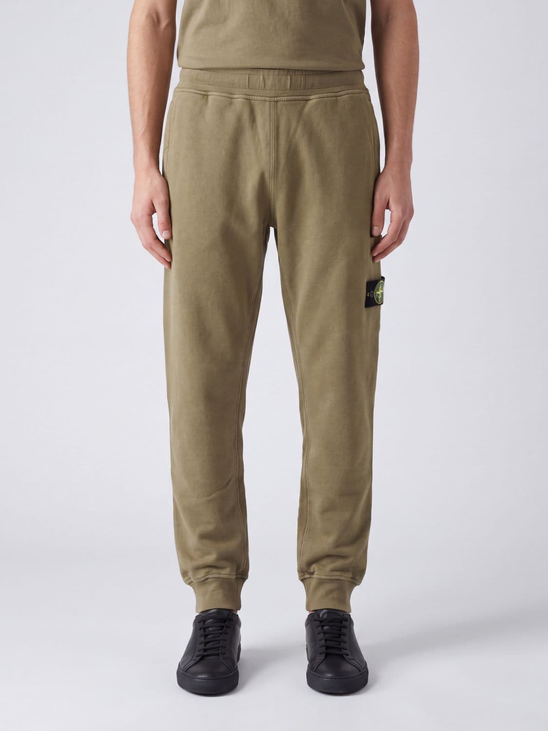 Stone Island Jogging Trousers in Recycled Polyester with Compass Logo