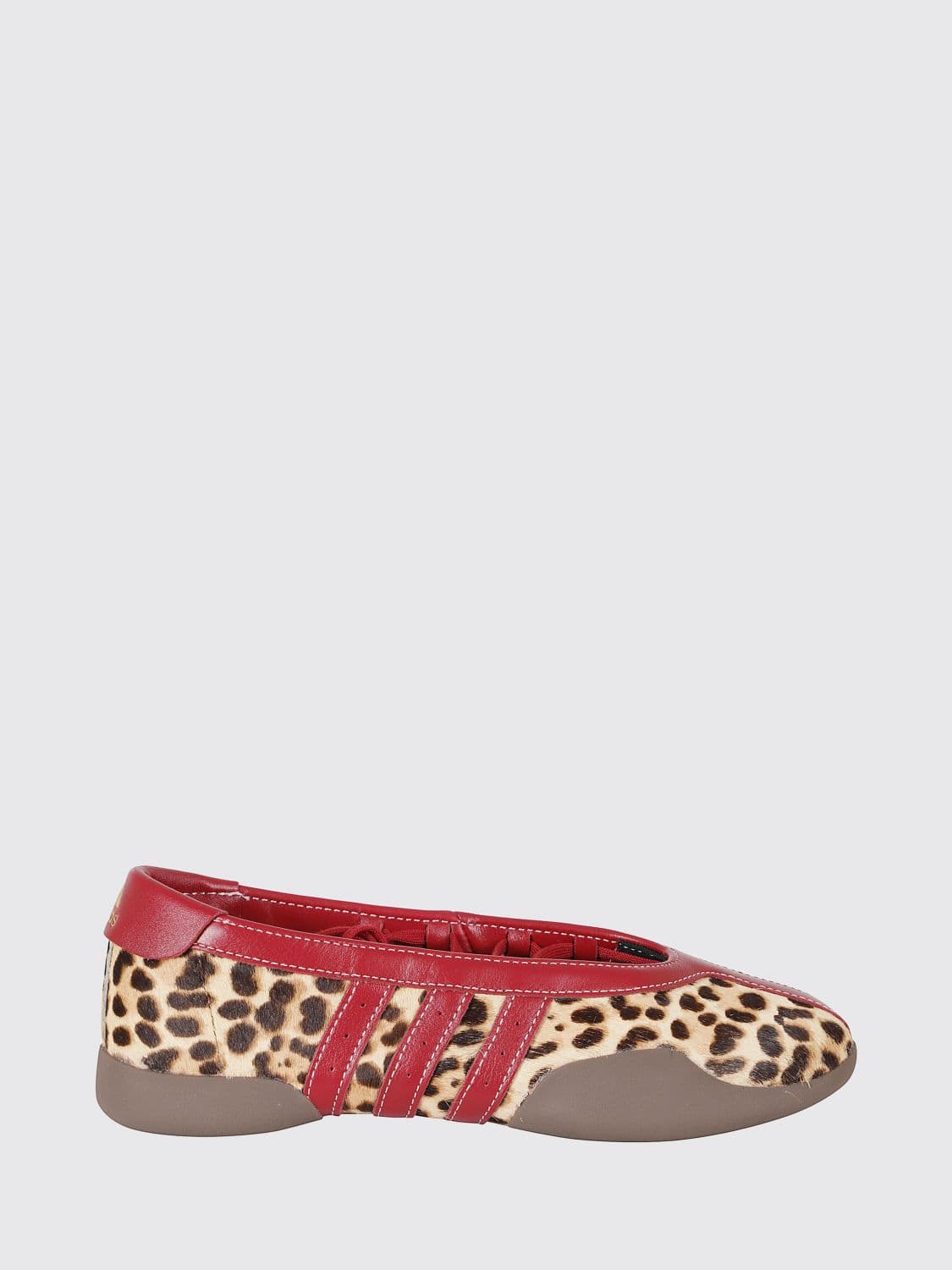 Adidas Originals Taekwondo Mei Ballet Flats in Leather with Animal Print