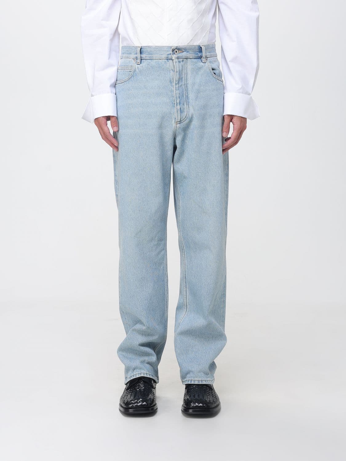 Bottega Veneta Wide-Leg Stretch-Denim Jeans