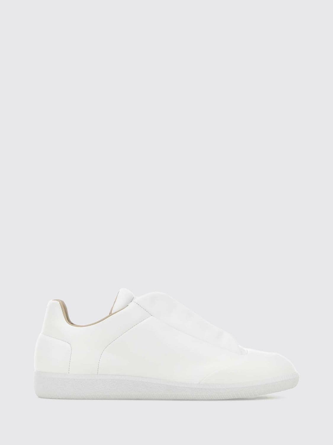 Maison Margiela Future Smooth Calfskin Slip-On Sneakers with Numeric Logo