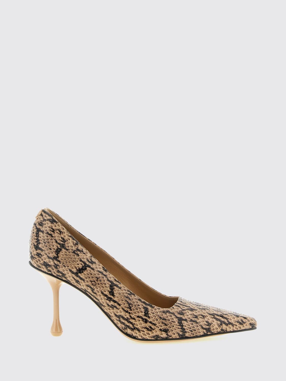 Jimmy Choo Ixia 80 Python-Print Leather Pumps with a Teardrop Heel