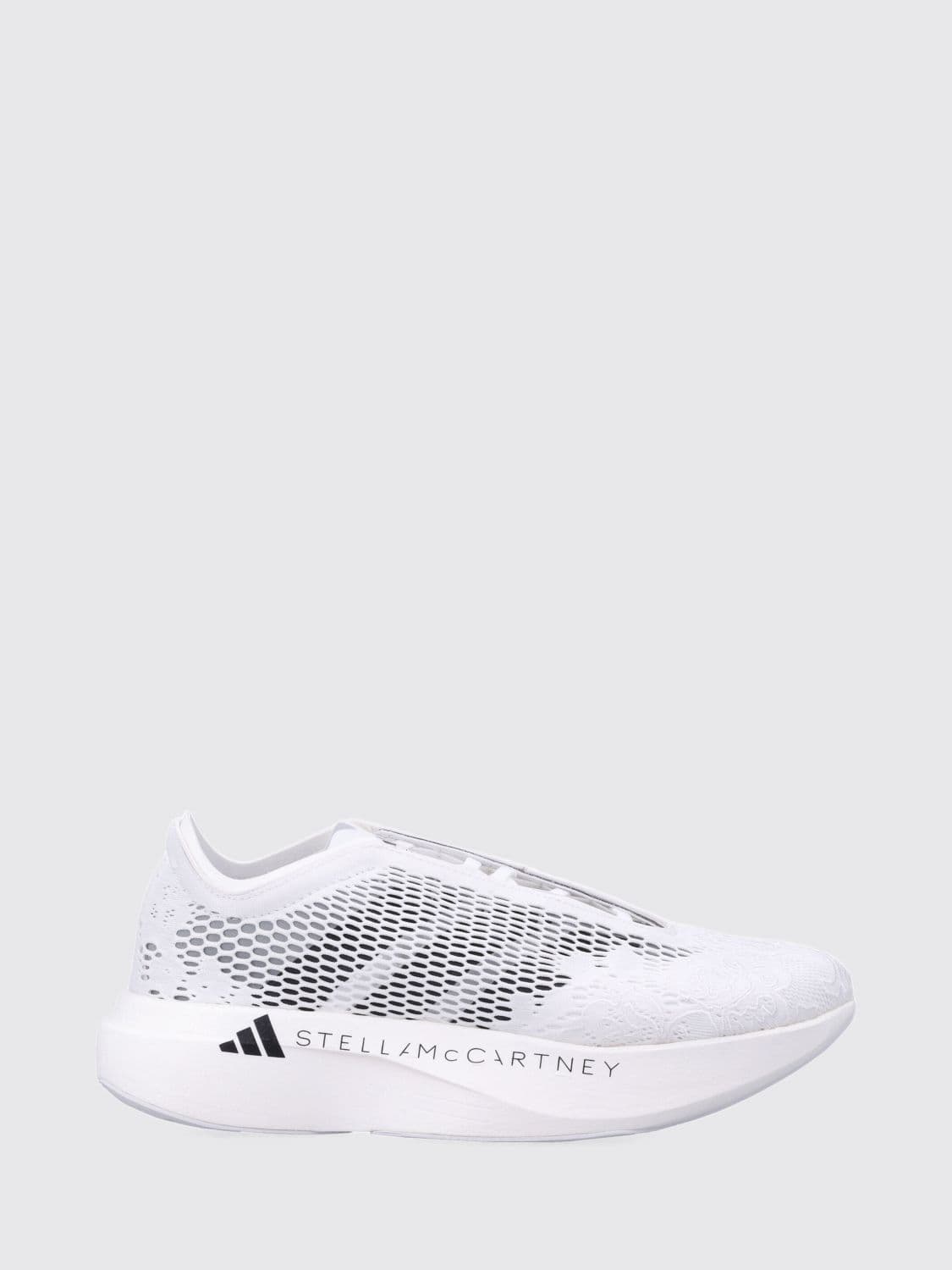 Adidas By Stella Mccartney Adizero EVO SL Sneakers in Perforated Mesh with Extralight Sole