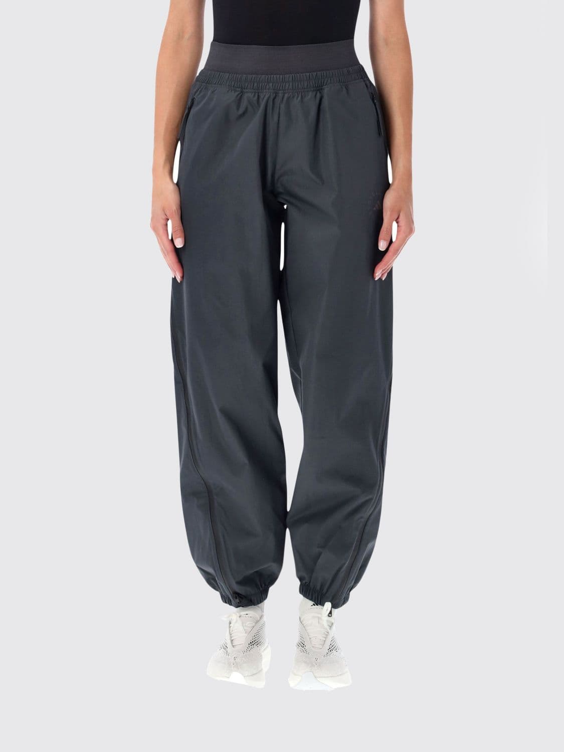 Adidas By Stella Mccartney Wide-Leg Recycled Polyester Track Trousers