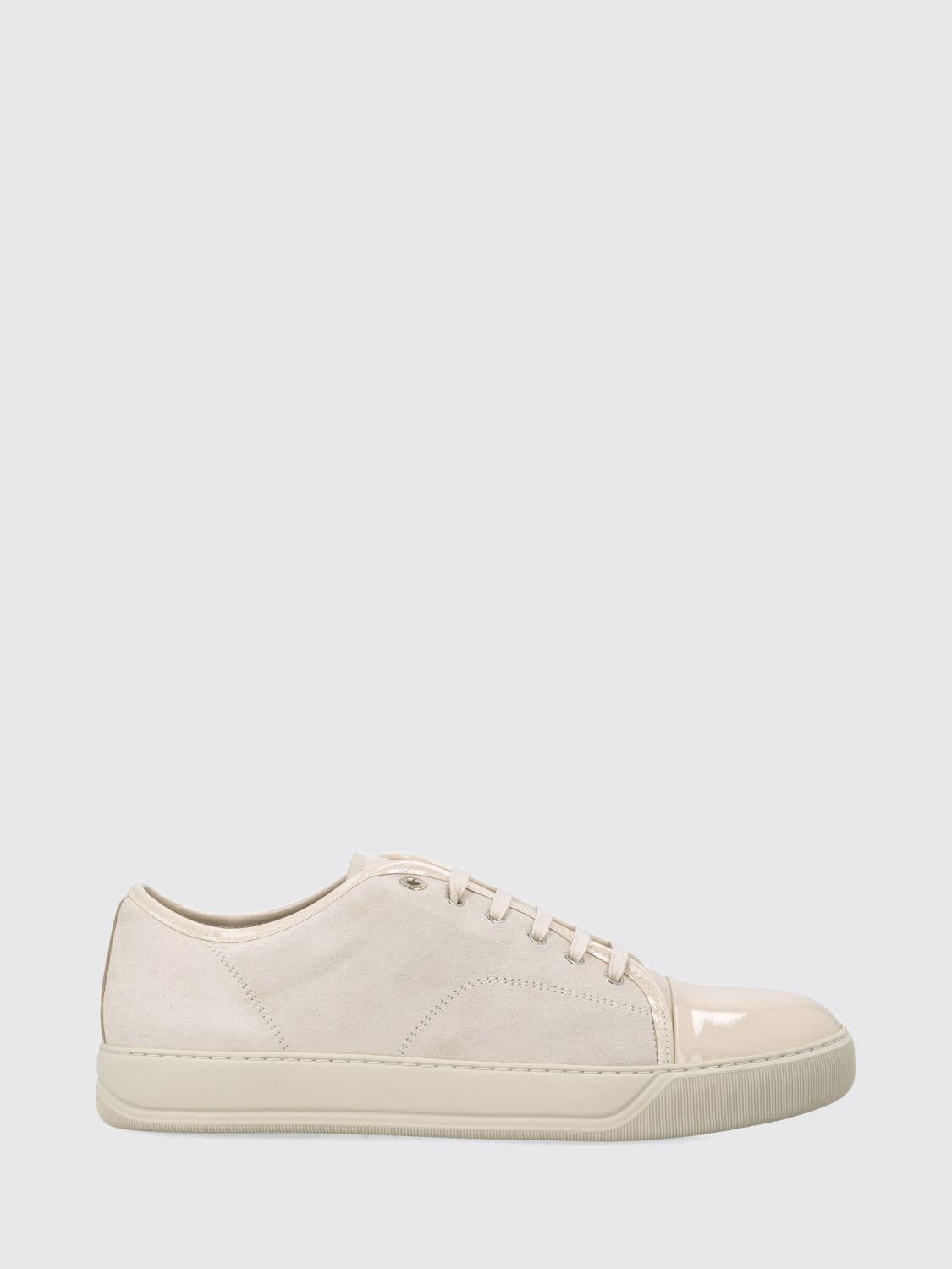 Lanvin DBB1 Low-Top Sneakers in Suede Calfskin with Rubber Sole