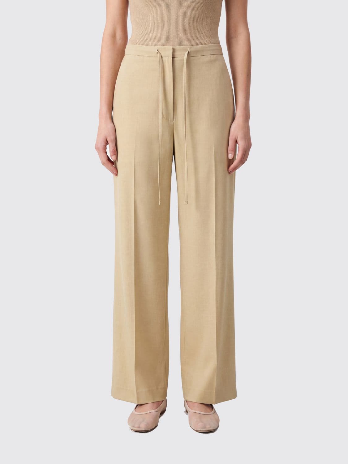 Rohe Pants Woman color Beige