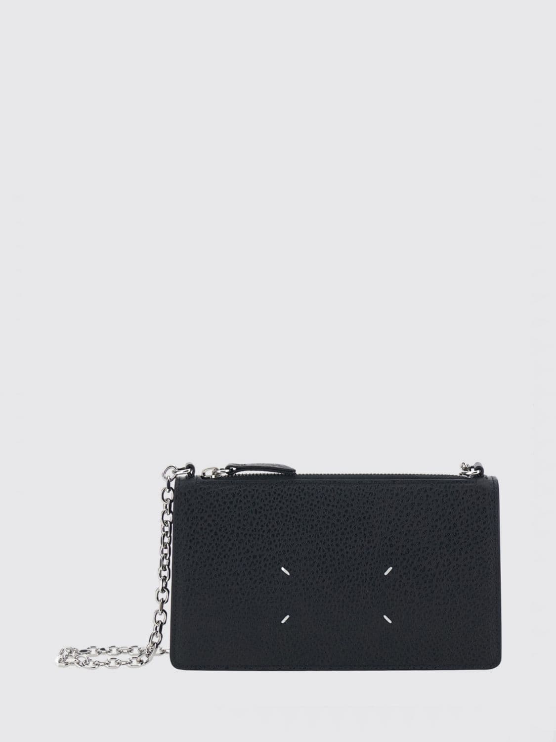 Maison Margiela Mini Leather Crossbody Bag with Zip and Four Stitches · OS