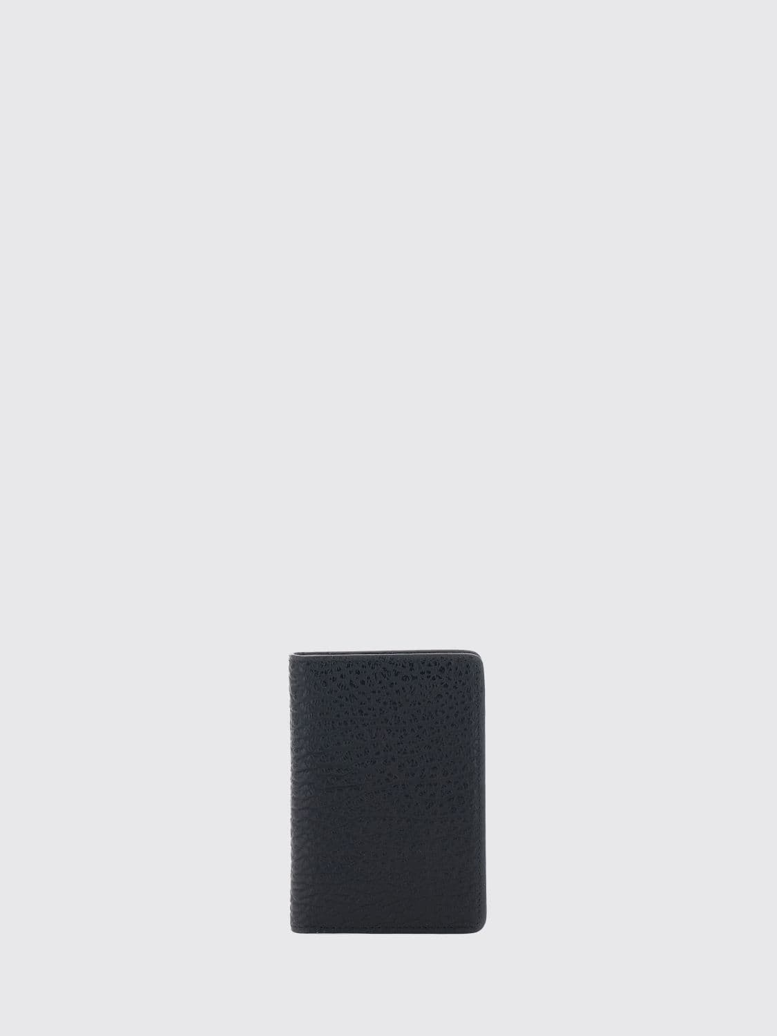 Maison Margiela Bifold Grained Leather Card Holder with Four Stitches